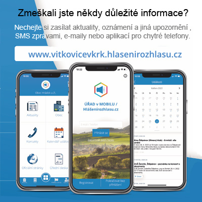 Hlášení rozhlasu Vítkovice